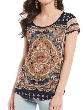 Lucky Brand Persian Design Tee